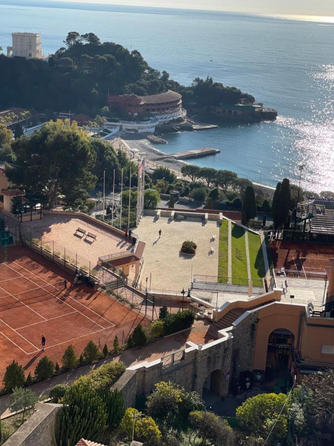 Fabulous !!Apartment A Front Of Legendary Monte Carlo Beach And Tennis Club ! Roquebrune-Cap-Martin Kültér fotó